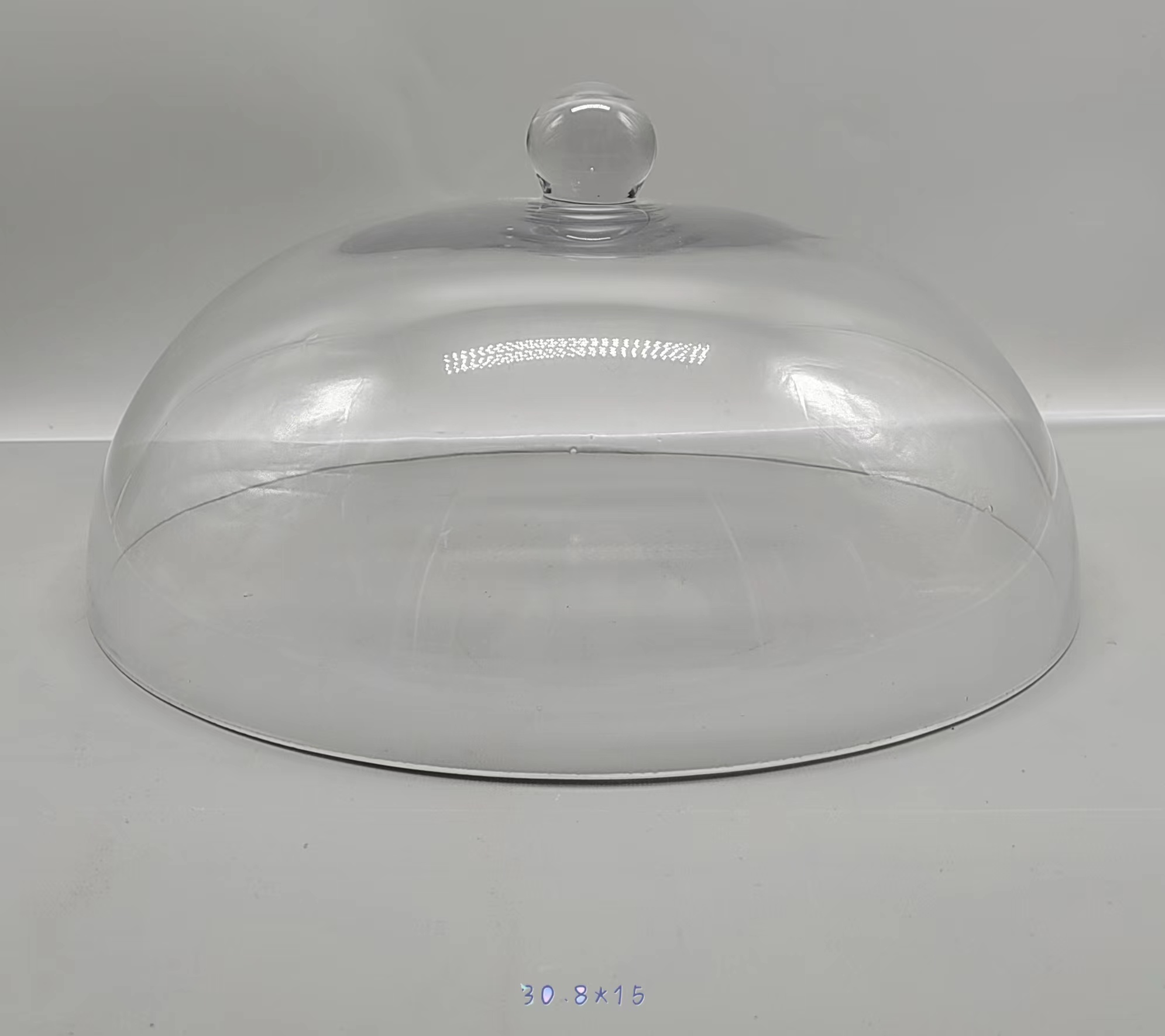 Glass cake cover/L