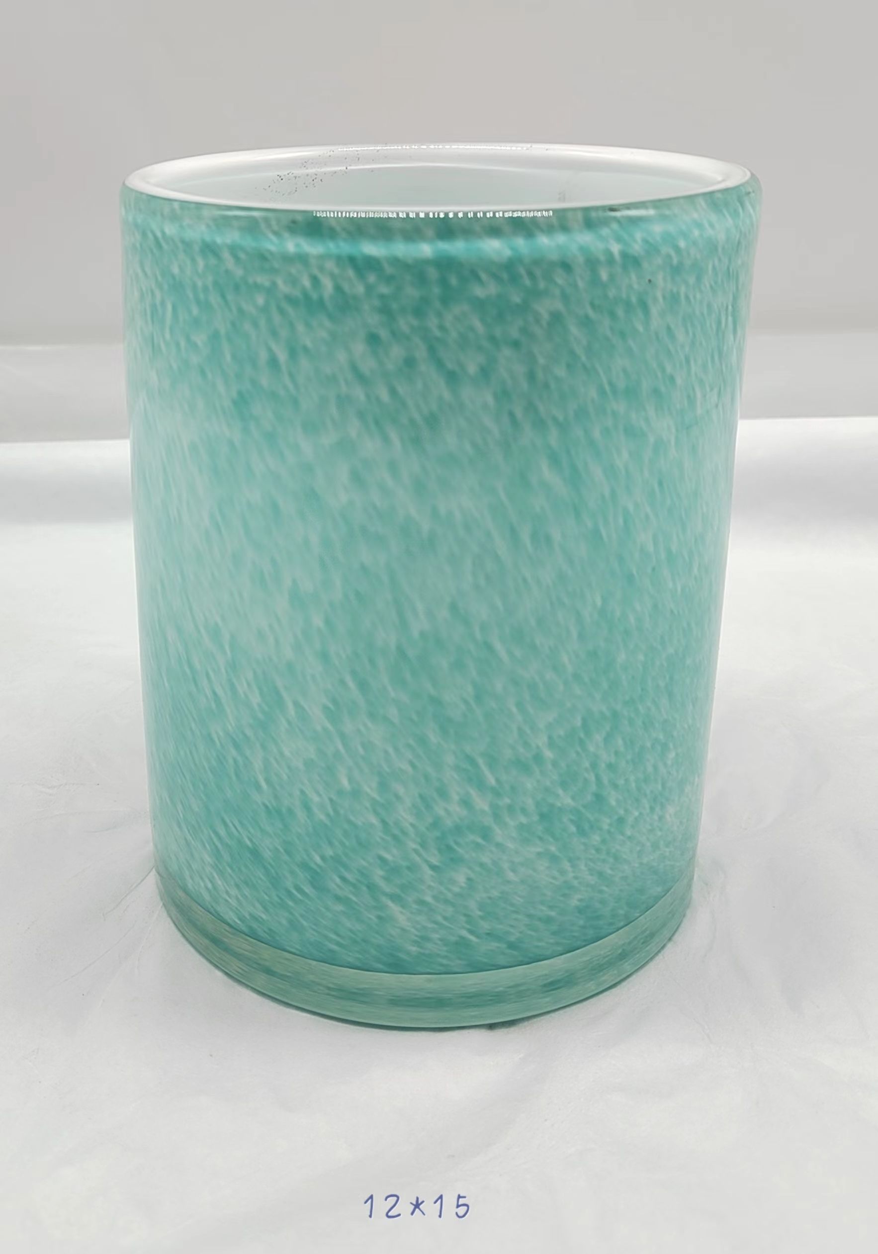 Colorful  Glass  candle holder 