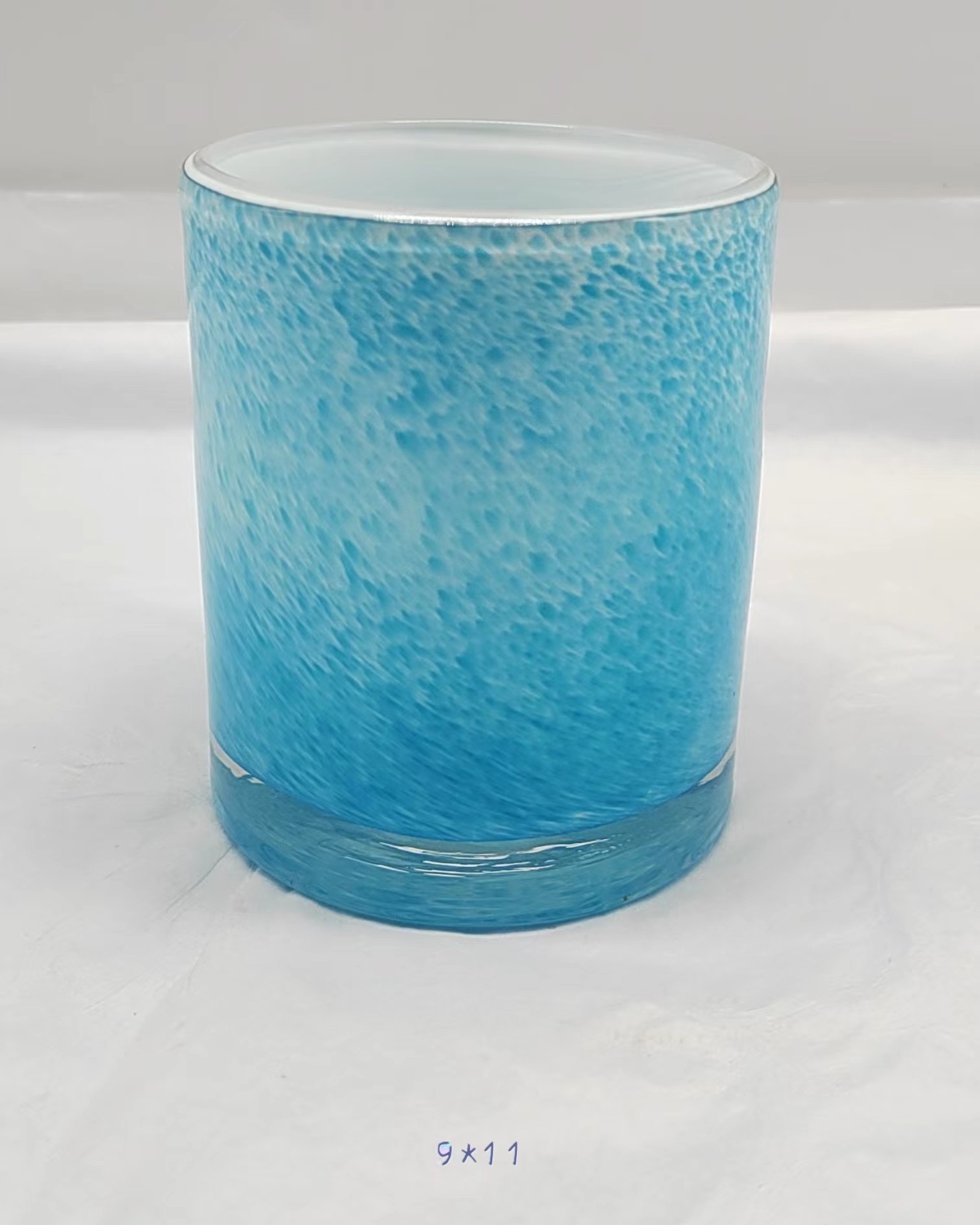 Colorful  Glass  candle holder 