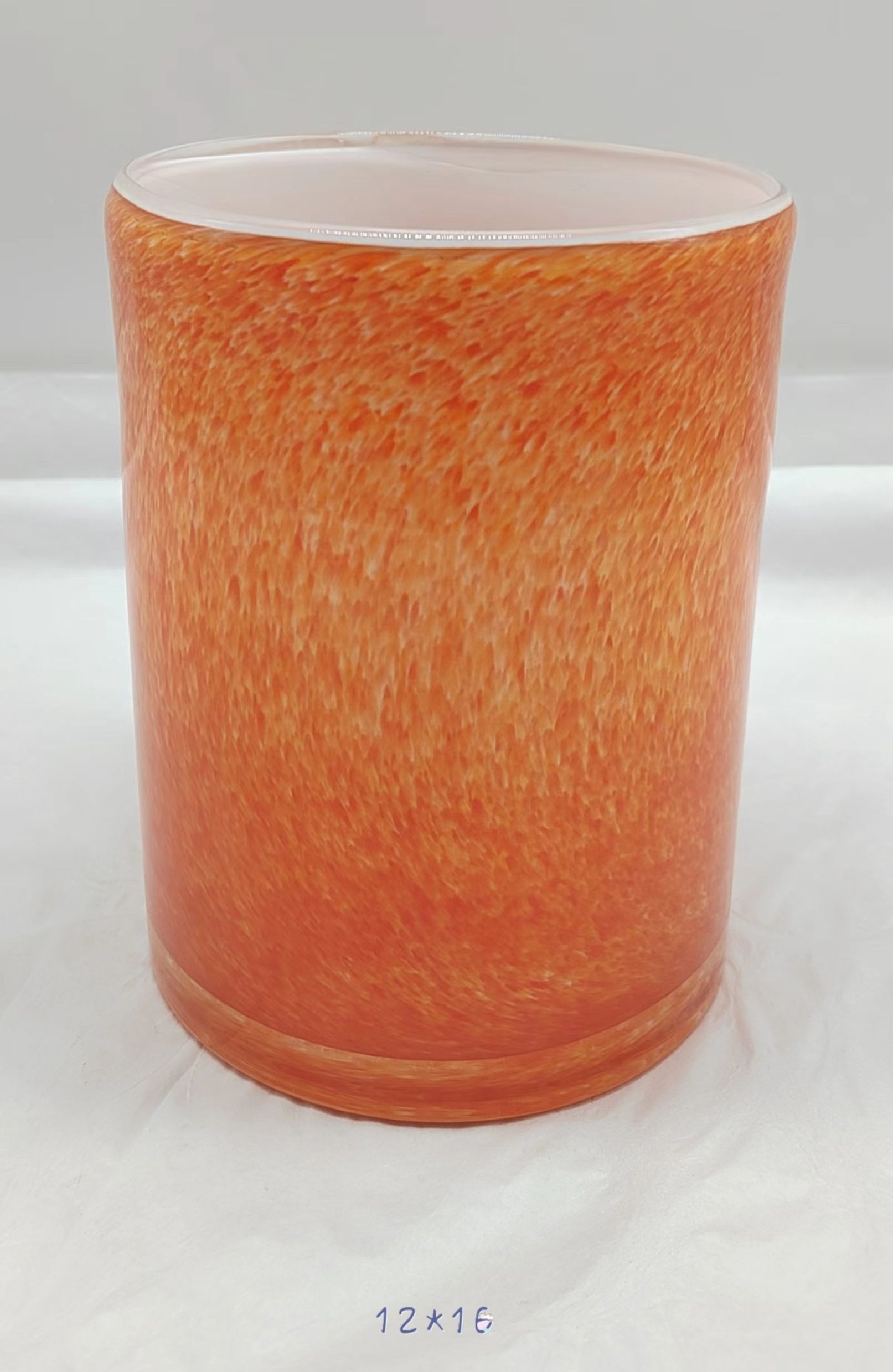 Clorful glass candle holder 