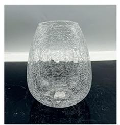 Ice crack Glass vase 