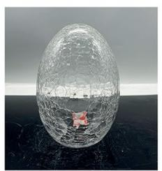 Ice crack Glass  decoration made-hand