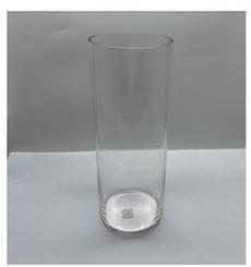 Clear glass cylinder  made-hand 