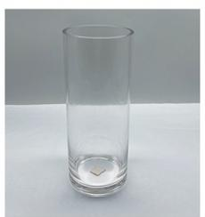 Clear glass cylinder made-hand 
