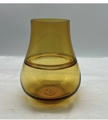 Glass vase in primary color