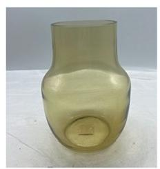 Glass vase in primary  color