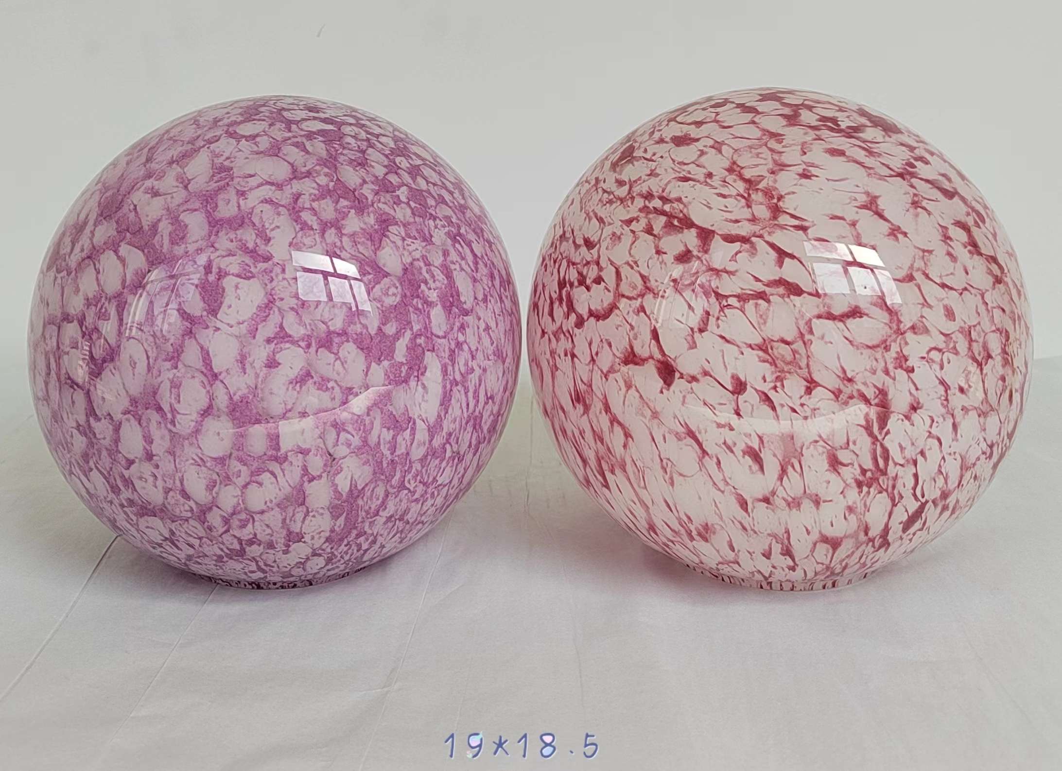 Colorful Glass  Easter egg  hand-made
