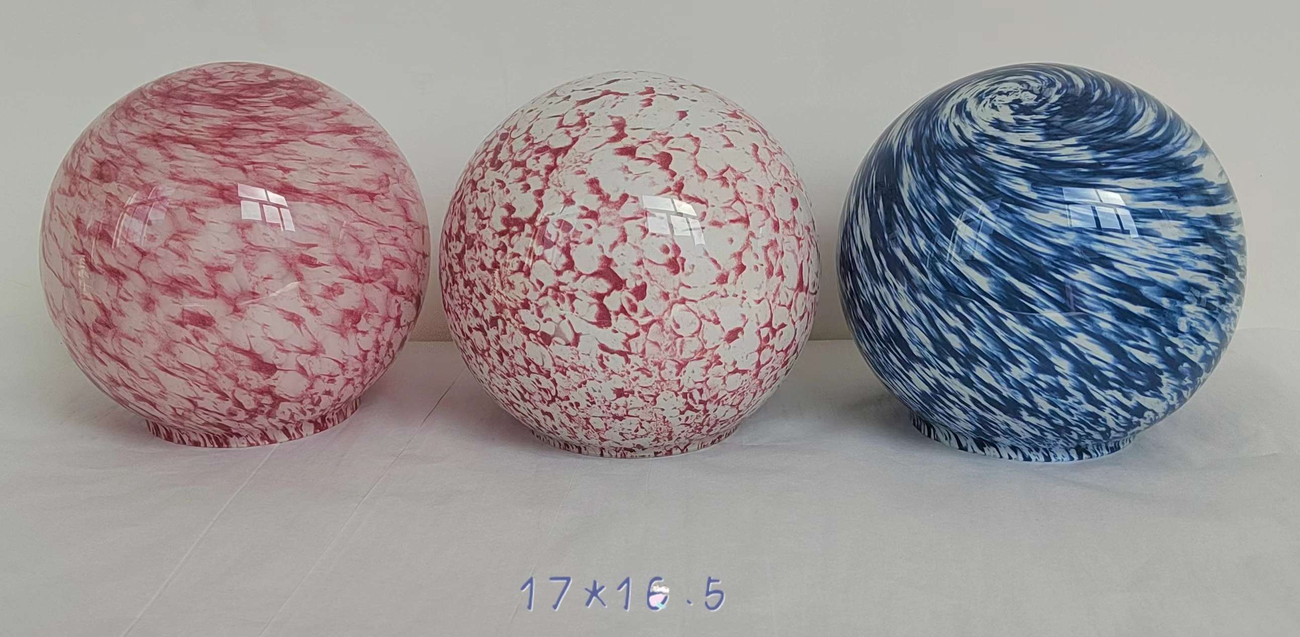 Colorful Glass  Easter egg  hand-made