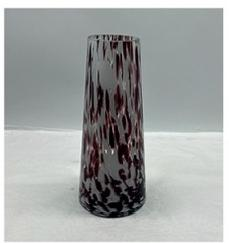 Glass vase in primary color/L