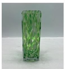 Square cylinder  in primary green 