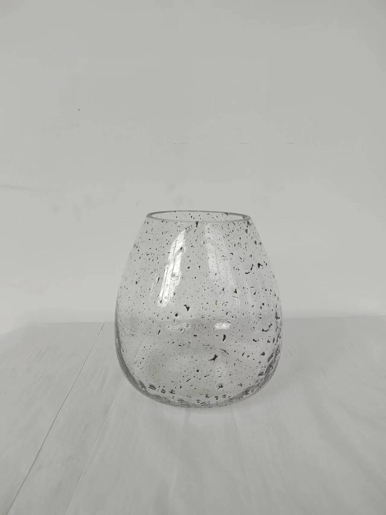 Glass  Vase with dot