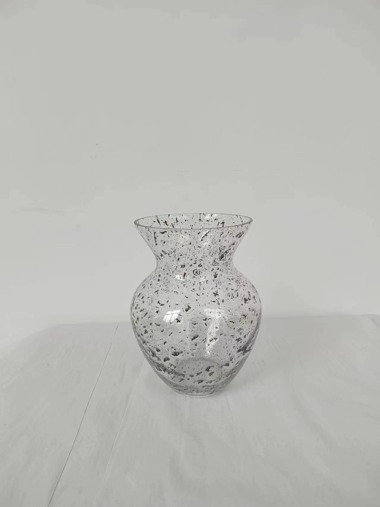 Colorful glass vase 