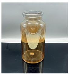 Glass vase with electroplated