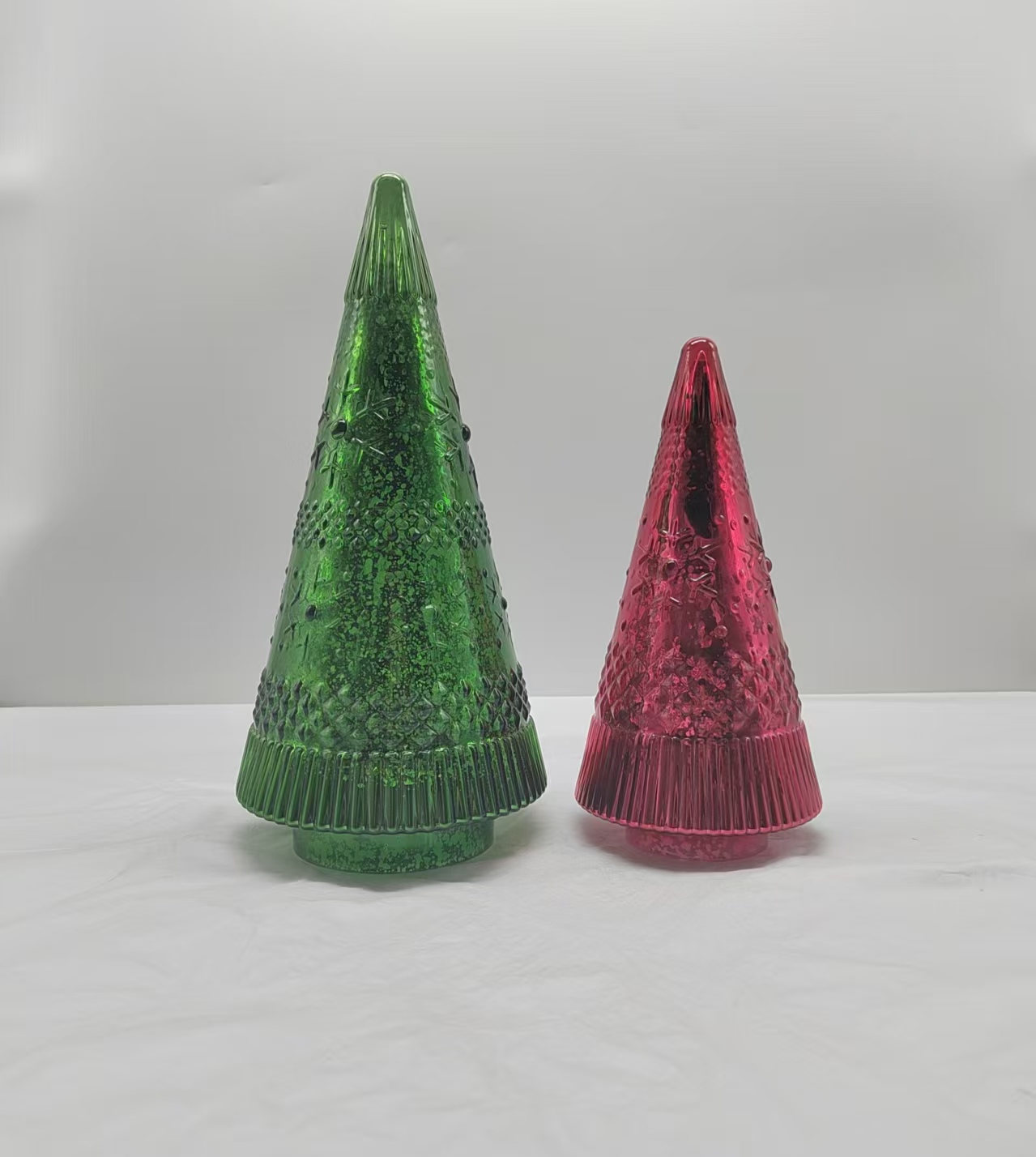 Glass  Christmas tree hand-made