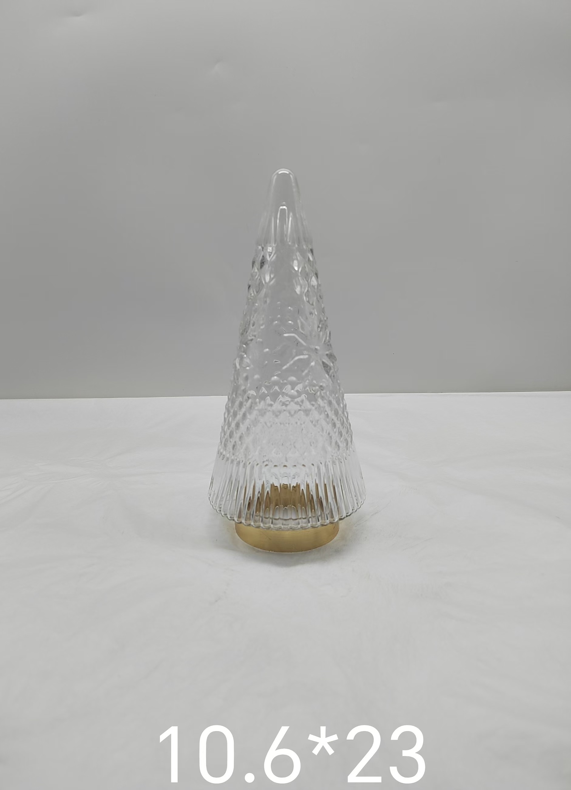 Glass  Christmas tree hand-made