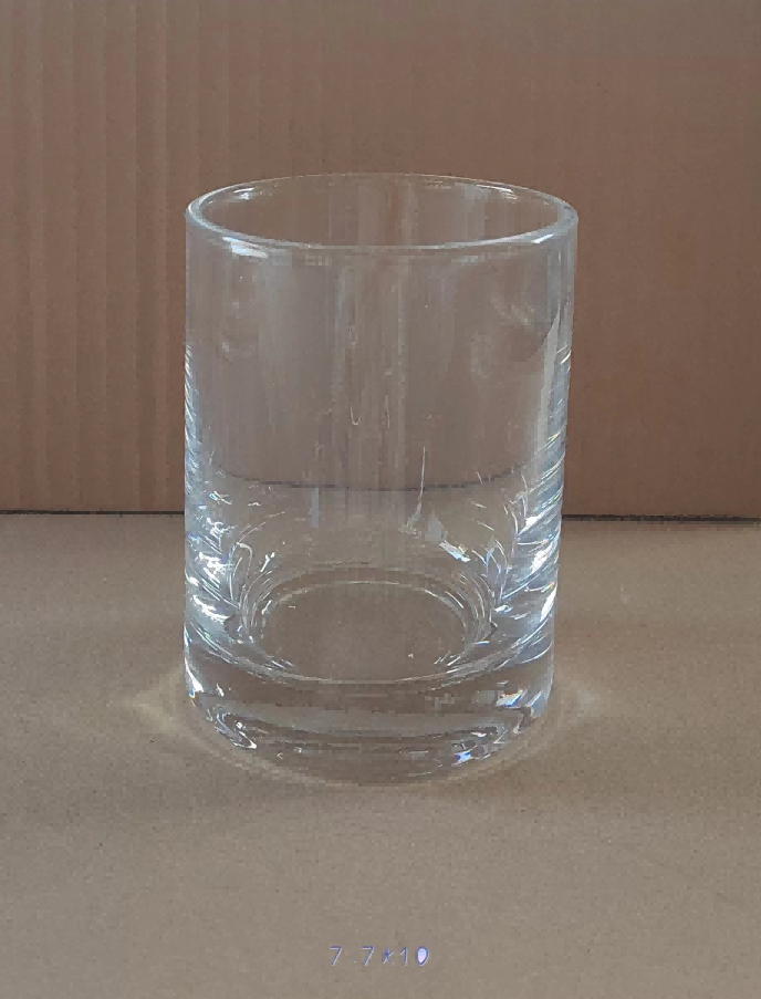  Clear  glass cylinder