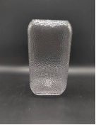Crystal  glass vase made by hands
