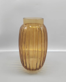 Glass vase spray color hand-made