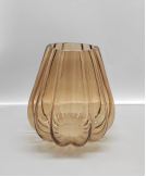 Glass  Vase pumpkin shape