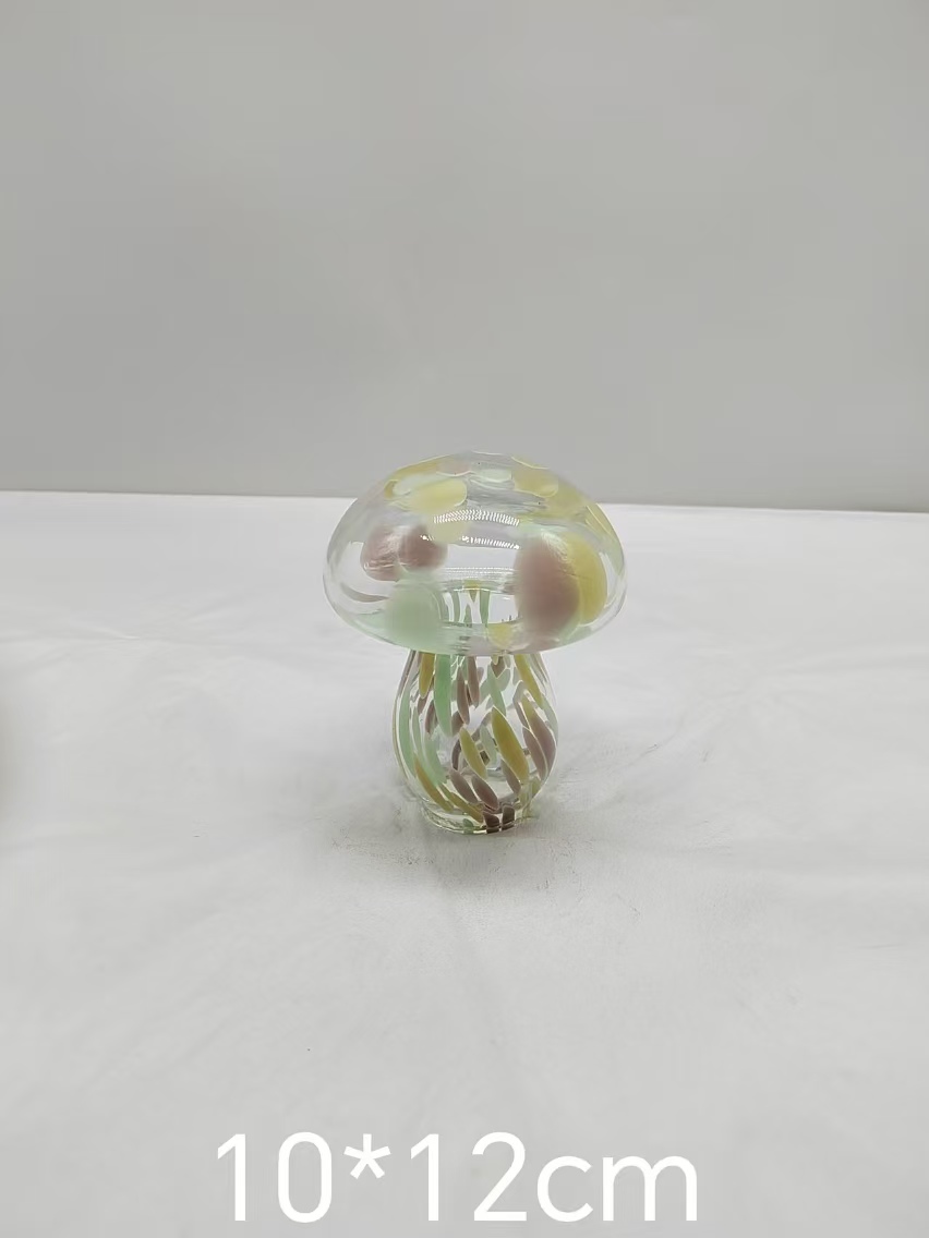 Glass mushroom for Easter hand-made