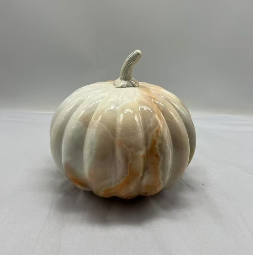 Colorful  glass pumpkin for halloween