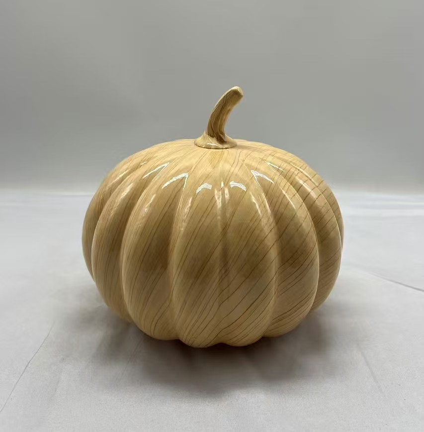 Colorful  glass pumpkin for halloween
