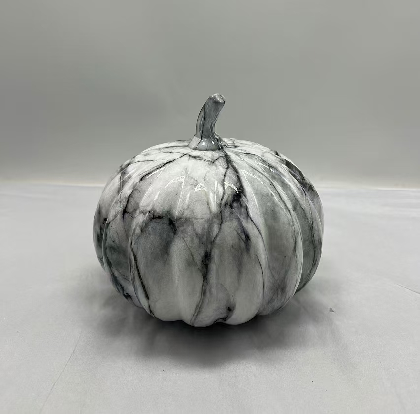 Colorful  glass pumpkin for halloween