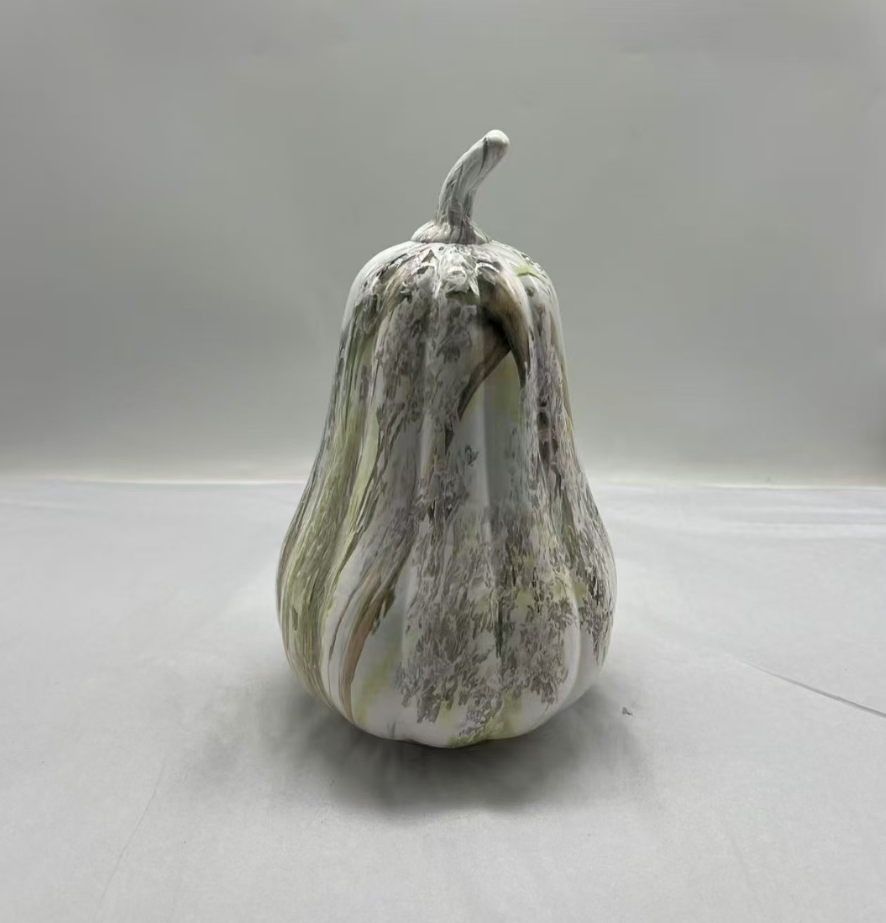 Colorful  glass pumpkin for halloween