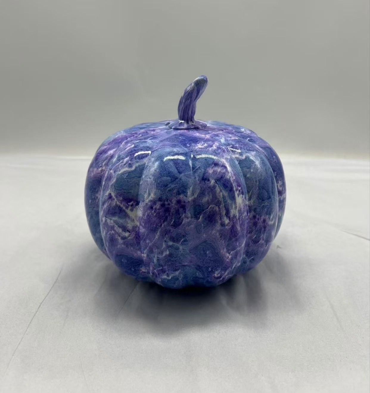 Colorful  glass pumpkin for halloween