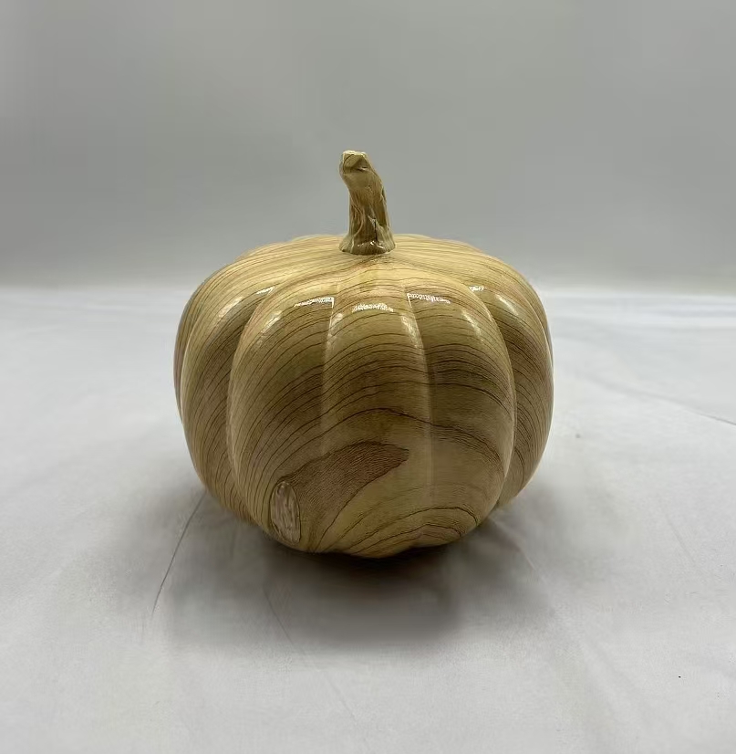 Colorful  glass pumpkin for halloween