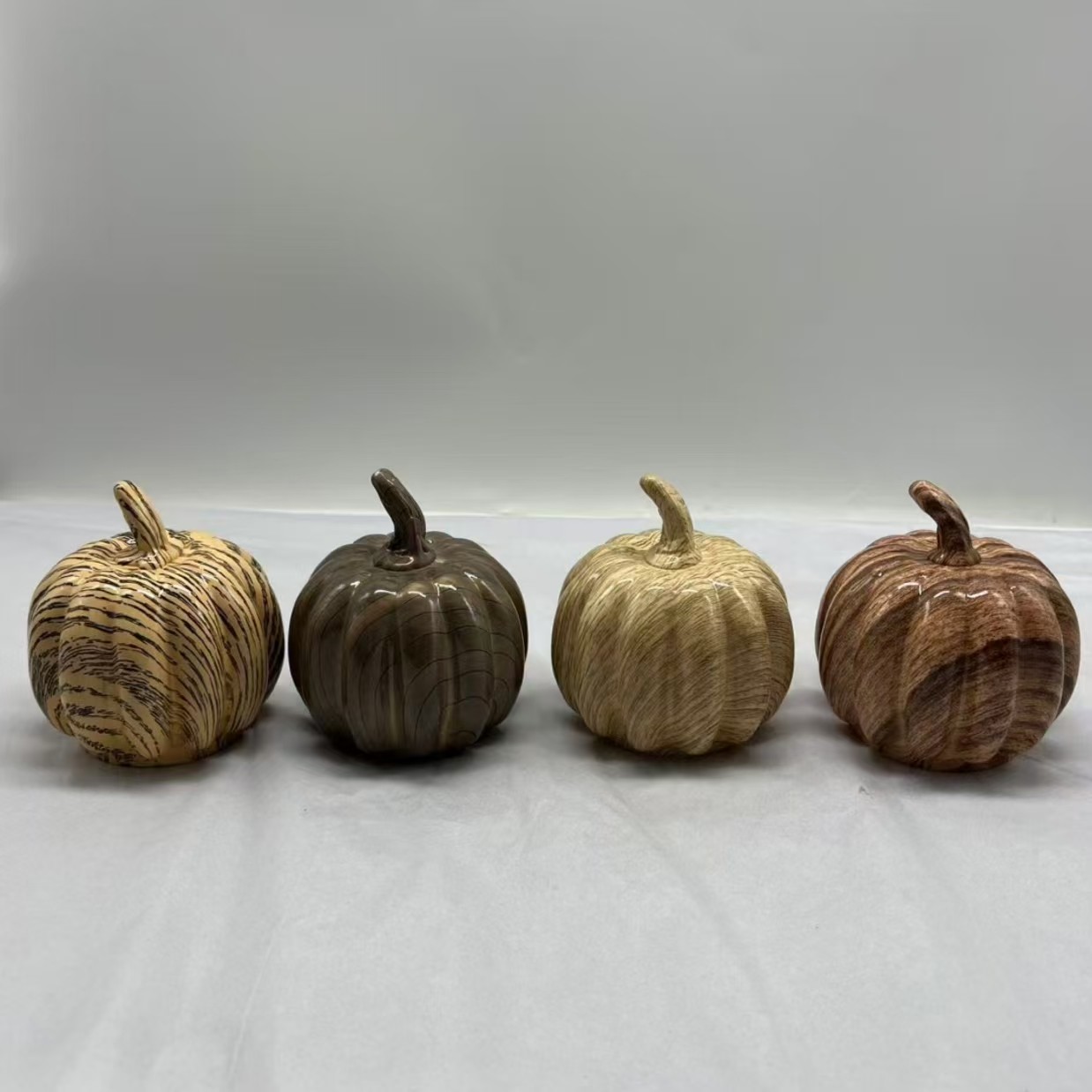 Colorful Glass  pumpkin for halloween 